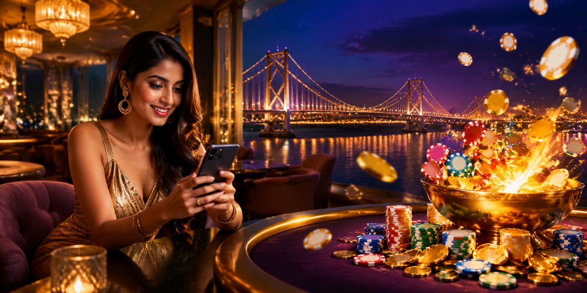 Happy player registering to claim welcome bonus in Kolkata